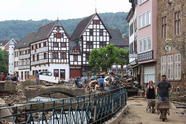 Posledice poplav v Nemčiji