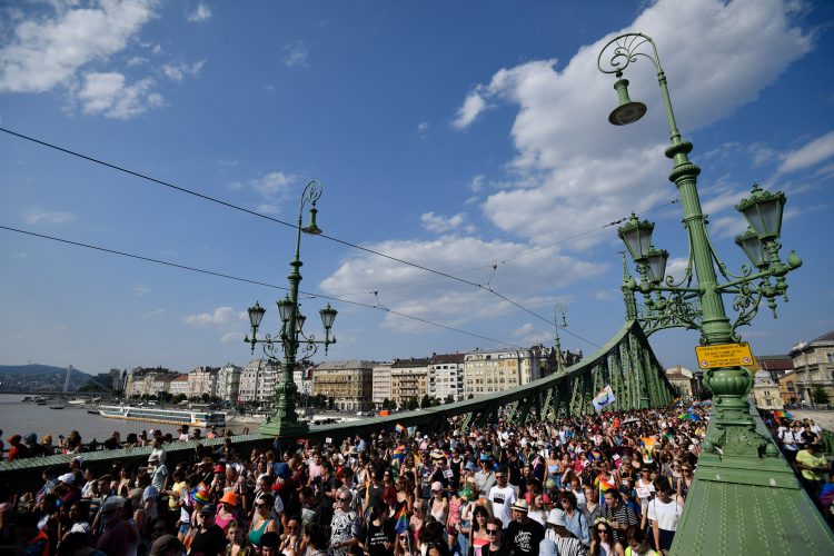 Parada ponosa v Budimpešti