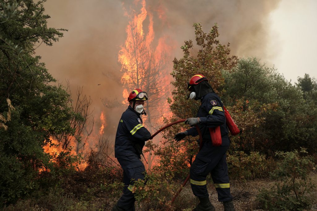 Požari na otoku Evia