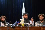 Novinarska konferenca talibanov