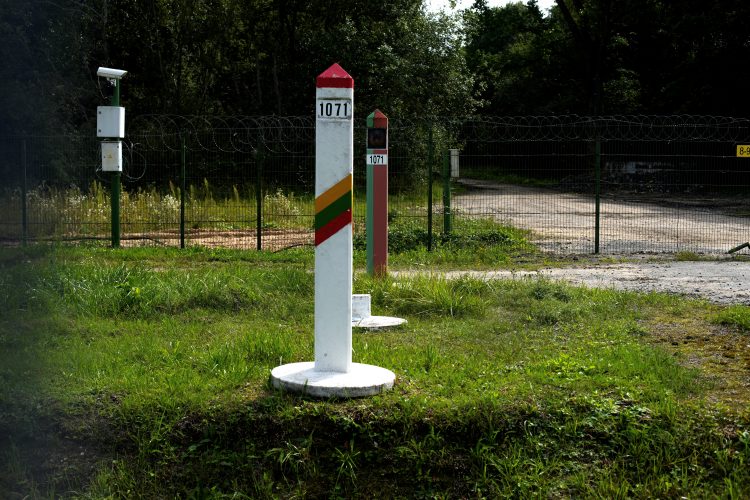 litva, meja, zunanja meja EU, belorusija