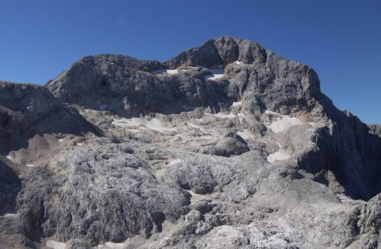 Triglavski ledenik z begunjskega vrha