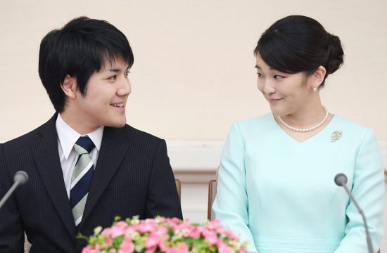 Princess Mako in njen zaročenec Kei Komuro