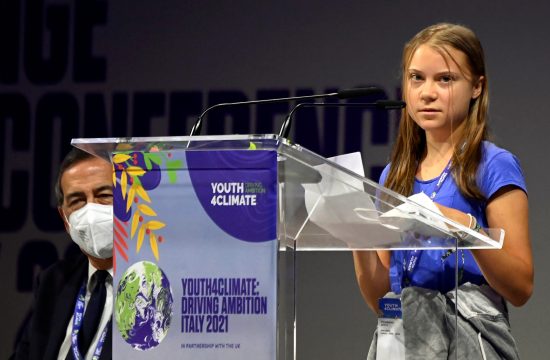 Greta Thunberg v MIlanu