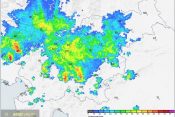 Radarska slika padavin