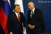 Viktor Orban in Janez Janša