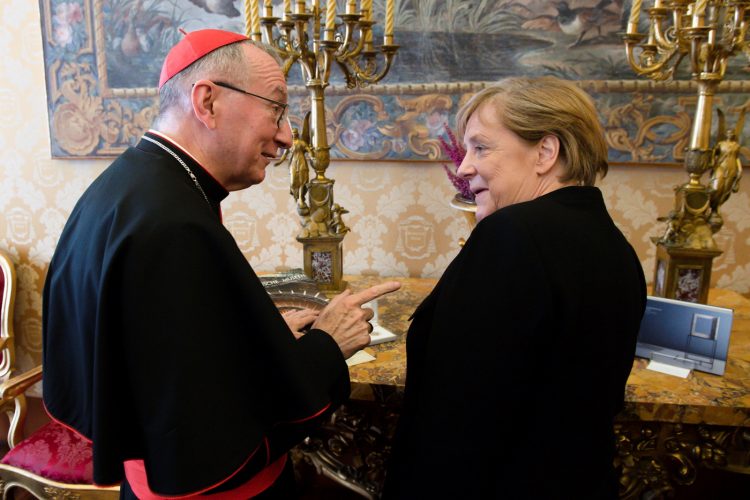 Angela Merkel in papež Frančišek
