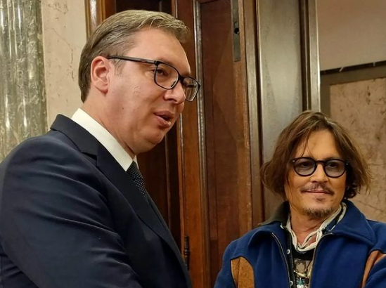 Vučić in Depp