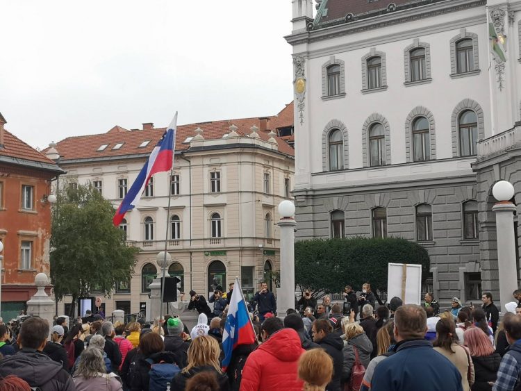 protesti, Ljubljana