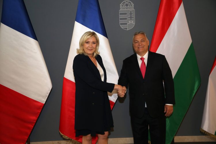 Marine le Pen, Viktor Orbán