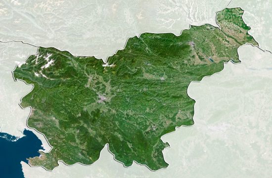 zemljevid Slovenije