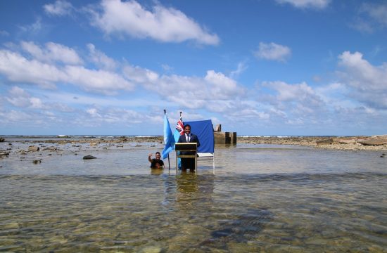 otok podnebne spremembe Tuvalu