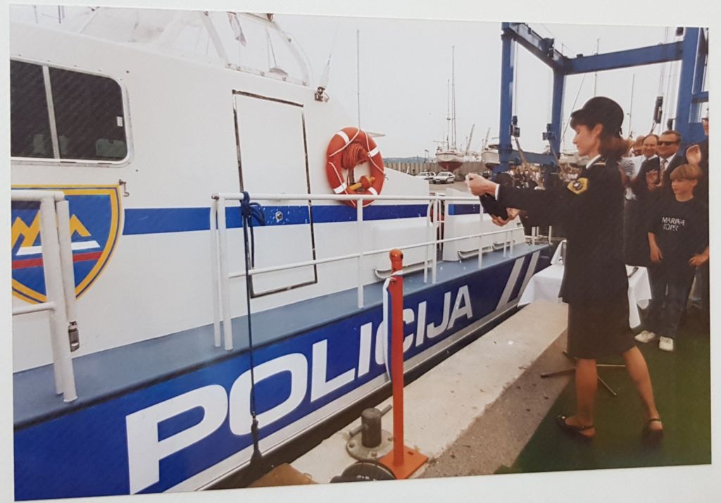 Krst policijskega čolna P-111: Lilijana Kozlovič