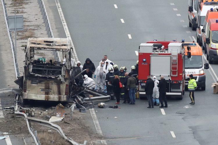 Nesreča avtobusa v Bolgariji