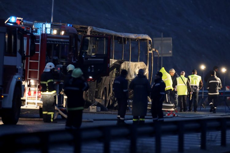 Nesreča avtobusa v Bolgariji