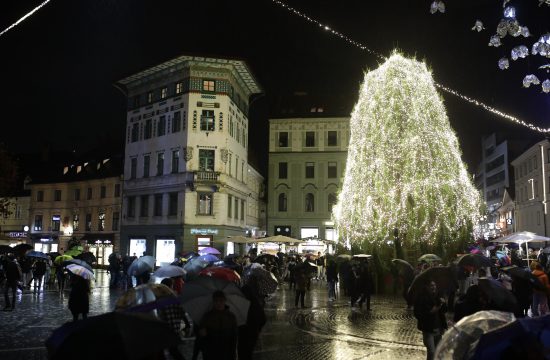 Prižig lučk Ljubljana