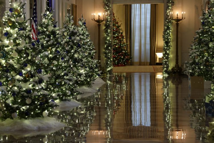 Božična dekoracija v Beli hiši: Jill Biden