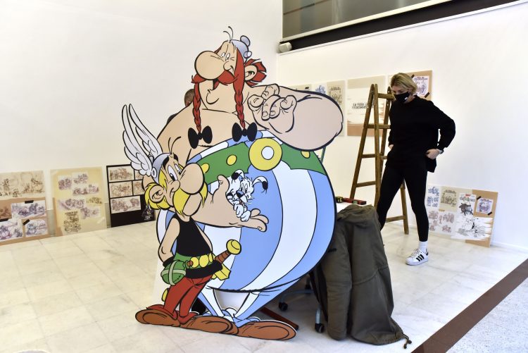 Galerija Kresija priprave razstava o Asteriksu