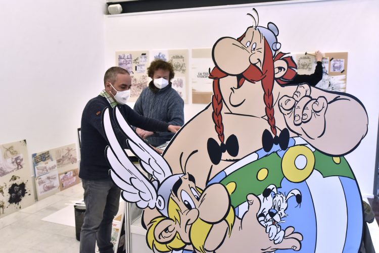 Galerija Kresija priprave razstava o Asteriksu
