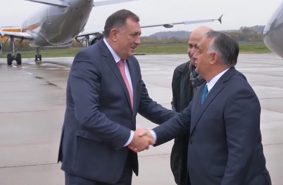 Milorad Dodik in Viktor Orban