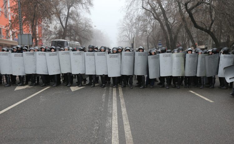 Protesti v Kazahstanu