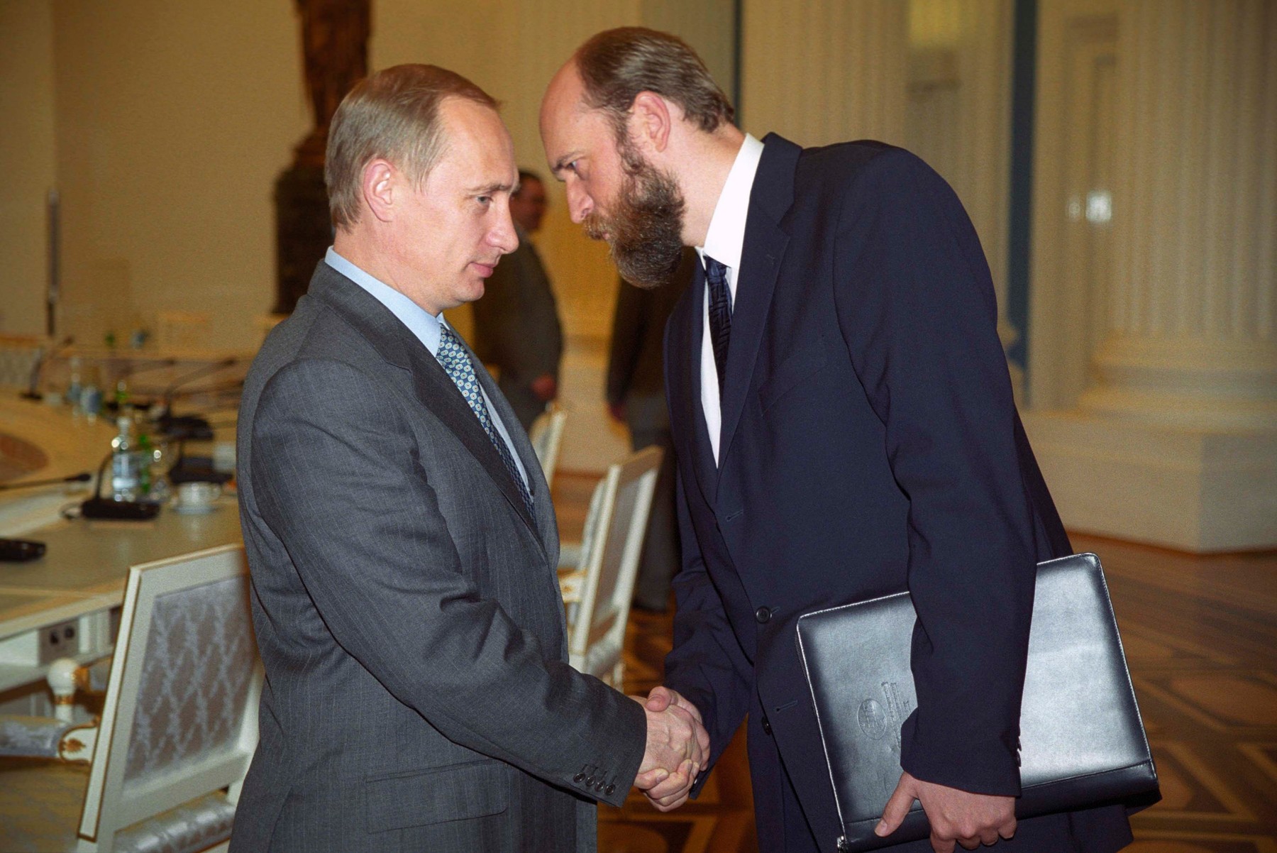 Sergey Pugachev in Vladimir Putin