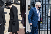 Kraljica Elizabeta in Boris Johnson