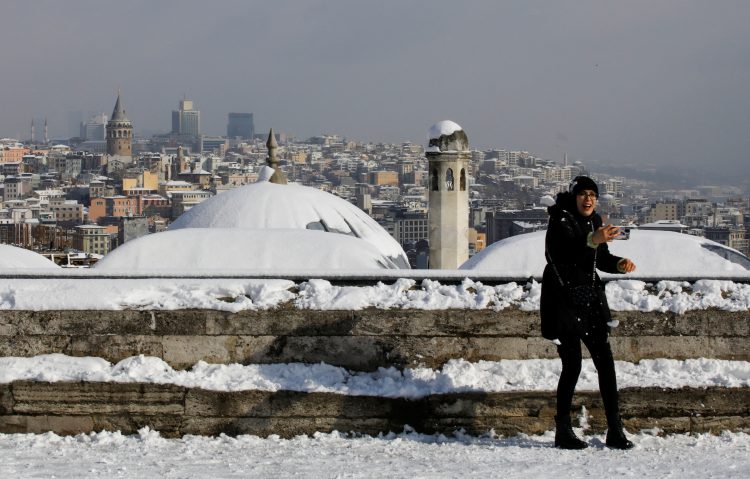 Istanbul sneg