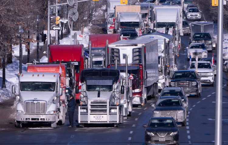 Protest tovornjakov Kanada