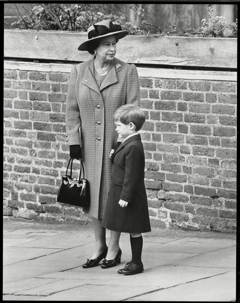 Kraljica Elizabeta II. in princ Harry