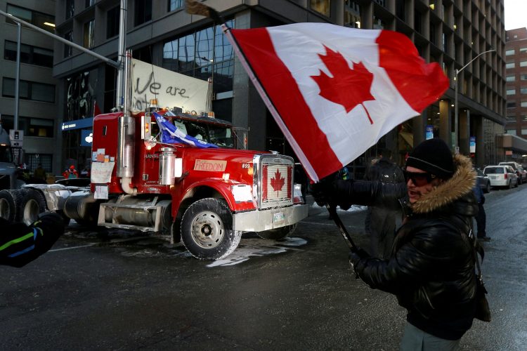 Kanada protest