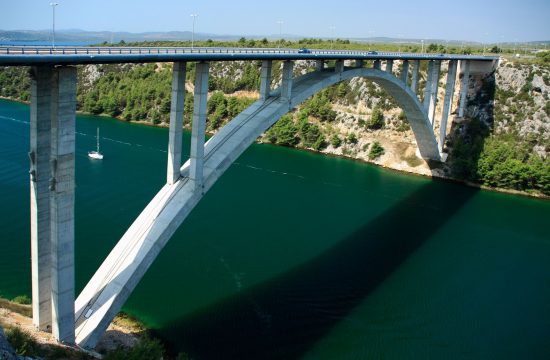 krški most, otok krk