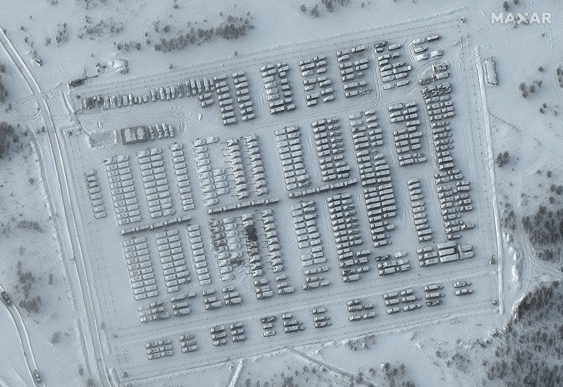 Satelitski posnetki ruske vojske