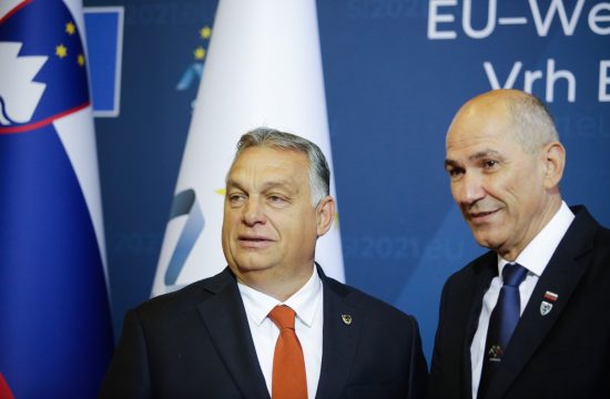Janez Janša in Viktor Orban