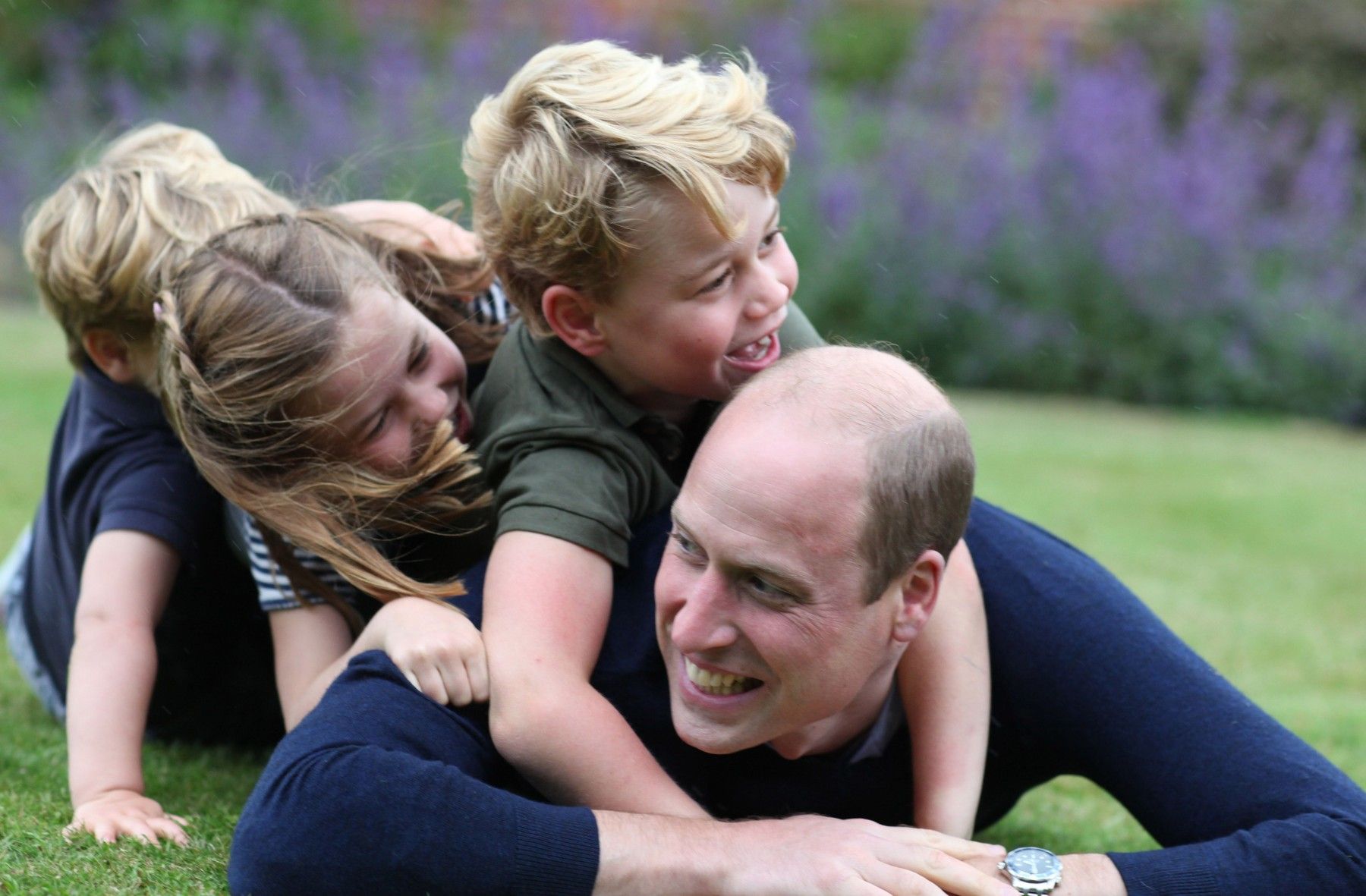 princ William z otroki