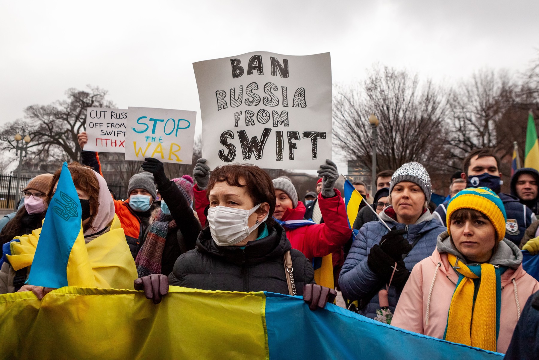 SWIFT protest