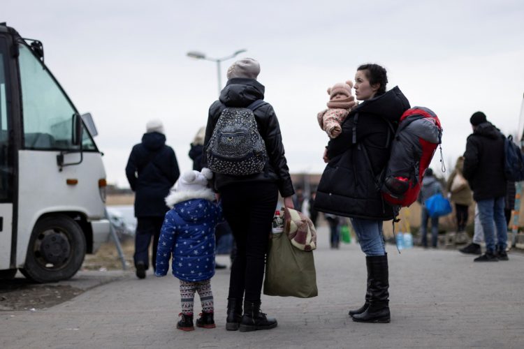 Ukrajinski begunci na Poljskem