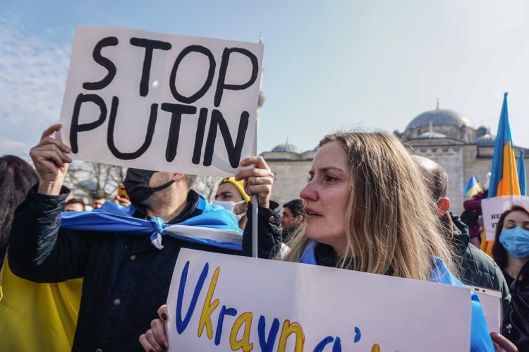 protest, ukrajina, rusija