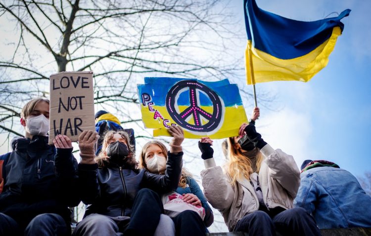 protest, berlin, ukrajina