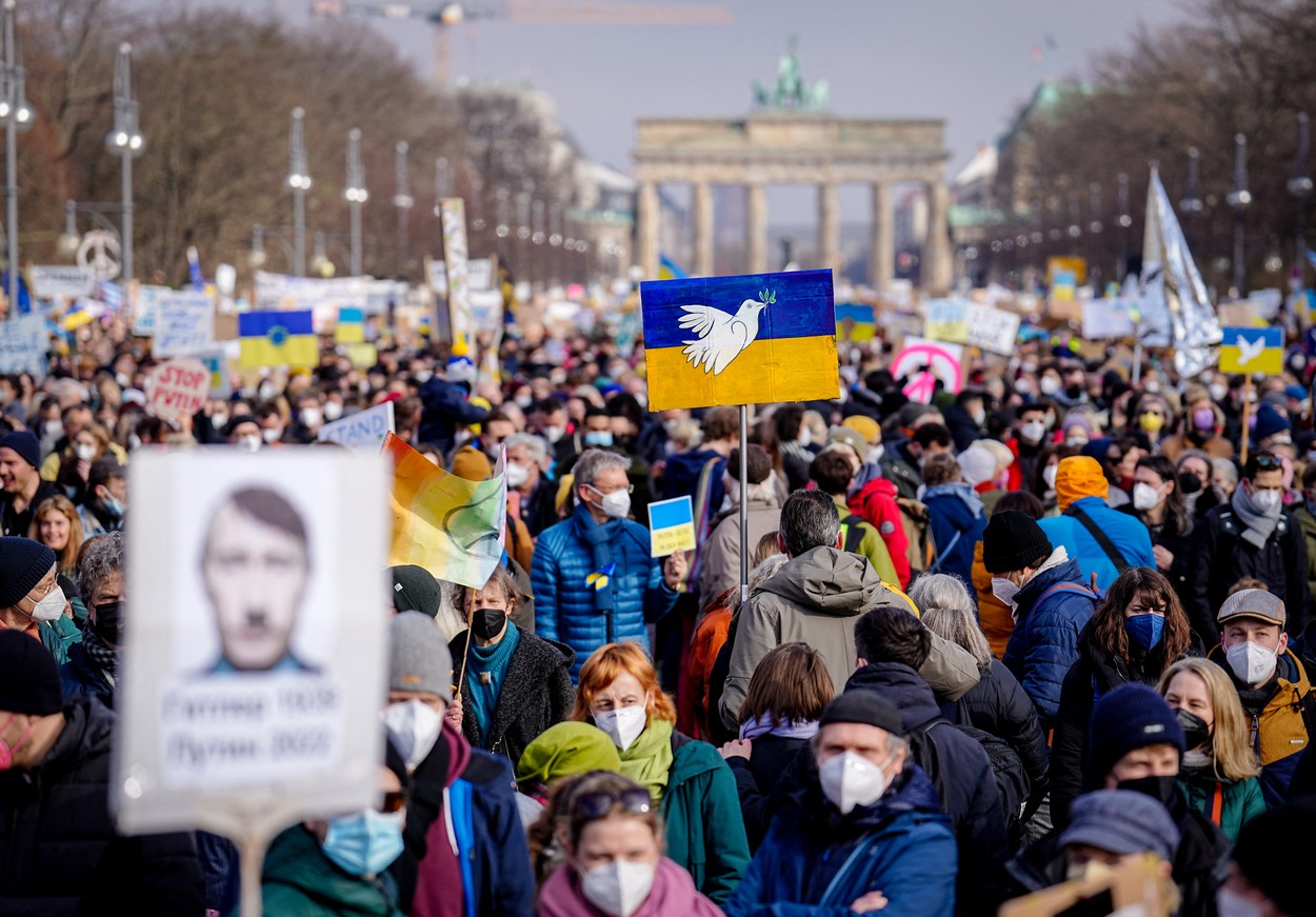 митинг в берлине