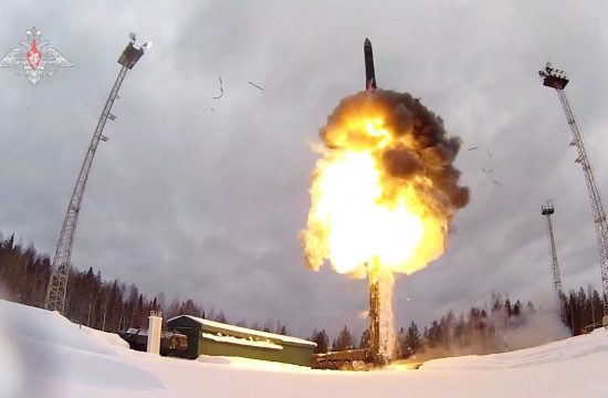 Izstrelitev ruske balistične rakete