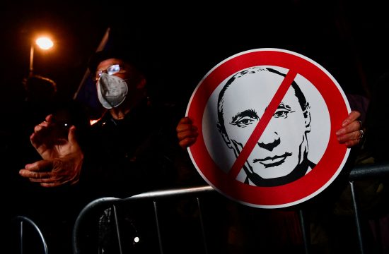 protest v Rusiji