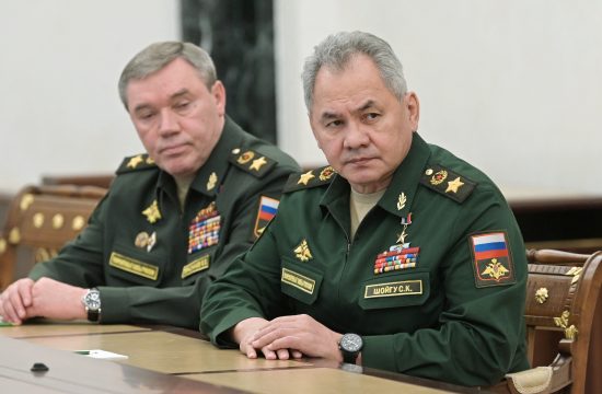 Valerij Gerasimov in Sergej Šojgu