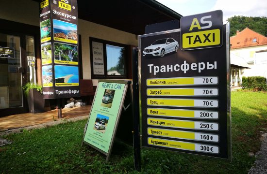 Taksi Rogaška Slatina ruski turisti turizem