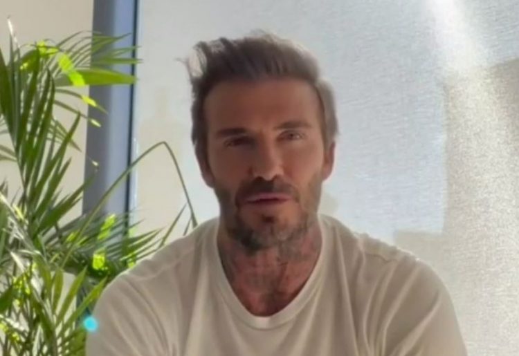 David Beckham, Instagram, pomoč Ukrajini
