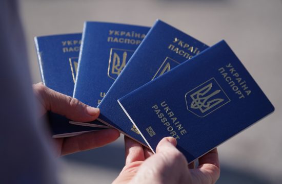 Potni listi ukrajinskih beguncev
