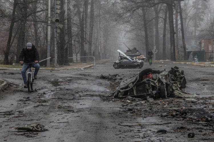 Vojna v Ukrajini, Buča