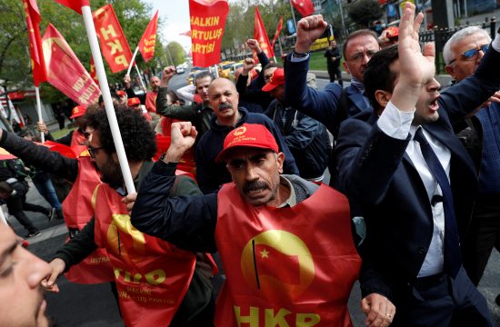 protesti, prvomajski protesti, turčija, istanbul, demonstracije