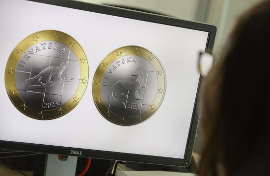 Hrvaški kovanec za en evro