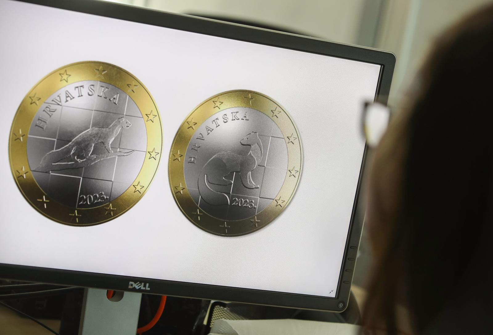 Hrvaški kovanec za en evro